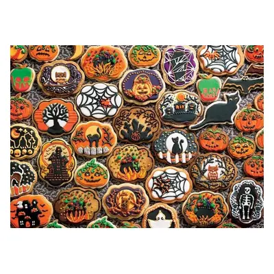 Puzzle Cobble Hill Rodinné puzzle Halloweenské perníčky 350 dílků