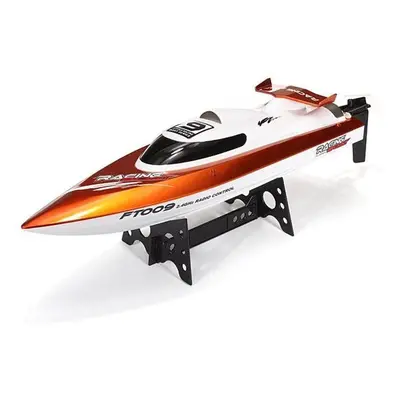 RC loď KIK RC Závodní sportovní člun FT-09 2,4 Ghz oranžový