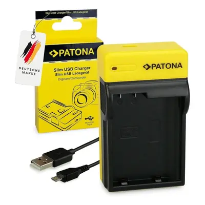 Nabíječka baterií fotoaparátů a videokamer PATONA Foto Nikon EN-EL15/EN-EL15B/EN-EL15C slim, USB