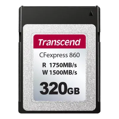 Paměťová karta Transcend CFexpress 860 Type B 320GB PCIe Gen3 x2