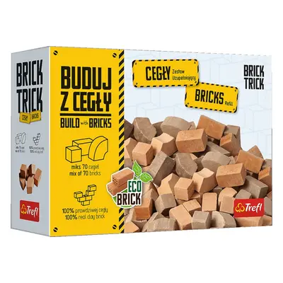 Stavebnice Trefl Brick Trick Náhradní balení cihel mix 70ks