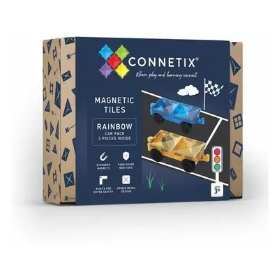 Stavebnice Connetix Tiles - Základ pro auta 2 ks