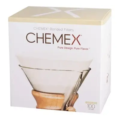 Filtr na kávu Chemex papírové filtry pro 6-10 šálků, kulaté, 100 ks