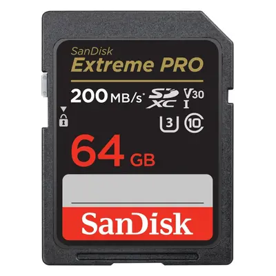 Paměťová karta SanDisk SDXC 64GB Extreme PRO + Rescue PRO Deluxe