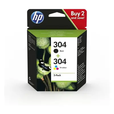 Cartridge HP 3JB05AE č. 304 multipack černá+tri-color