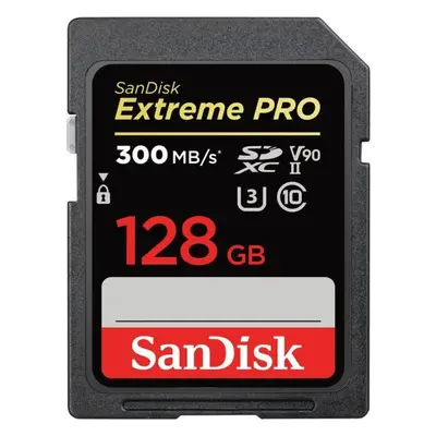 Paměťová karta SanDisk SDXC 128GB Extreme PRO UHS-II