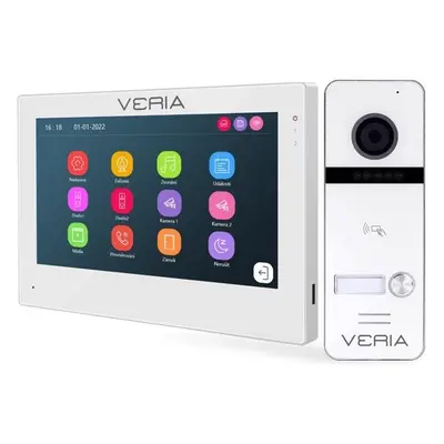 Videozvonek Veria WiFi set videotelefonu 3001-W a vstupní stanice 301