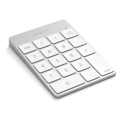 Numerická klávesnice Satechi Aluminum Slim Wireless Keypad - Silver