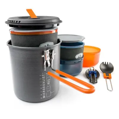 Kempingové nádobí GSI Outdoors Halulite Microdualist II 1,4l