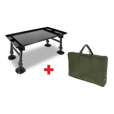 Kempingový stůl NGT Dynamic Bivvy Table + Obal ZDARMA