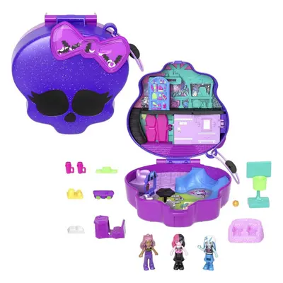 Mattel Polly Pocket Monster High Hrací set se třemi panenkami s doplňky