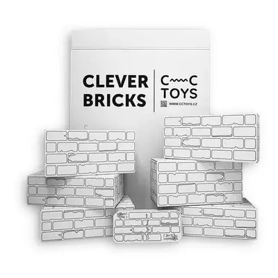 Stavebnice CC Toys Clever Bricks Vybarvovací