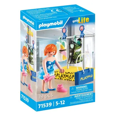 Set figurek a příslušenství Playmobil 71539 Nakupování oblečení