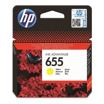 Cartridge HP CZ112AE č. 655 žlutá