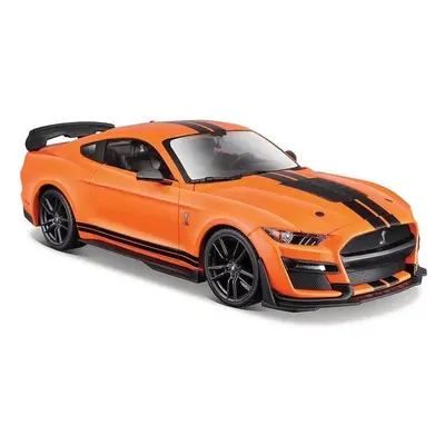 Kovový model Maisto 2020 Mustang Shelby GT500, oranžová