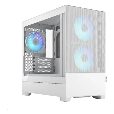 Počítačová skříň Fractal Design Pop Mini Air RGB White TG Clear Tint