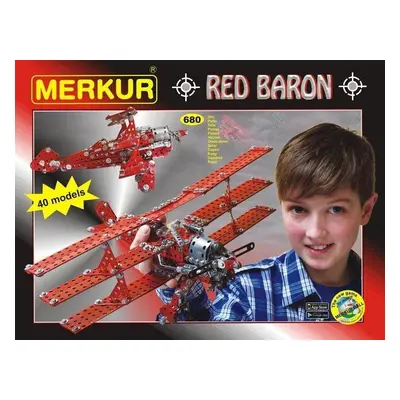 Stavebnice Merkur Red Baron