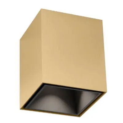 Wever & Ducré Čtvercové stropní stropní svítidlo BOX MINI CEILING SURF 1.0 LED 1800-3000K M-B Tr