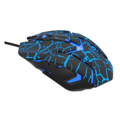 E-blue Myš Auroza Gaming, 4000DPI, optická, 6tl., drátová USB, černá, herní