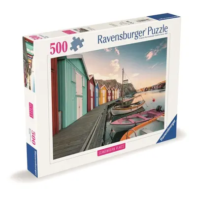 Ravensburger 120008477 Skandinávie: Loděnice ve Smogenu, Švédsko