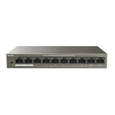 Switch Tenda TEF1110P-8-63W - PoE AT switch