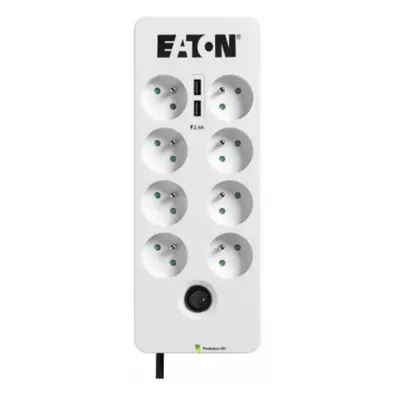 Přepěťová ochrana EATON Protection Box 8 USB Tel@ FR