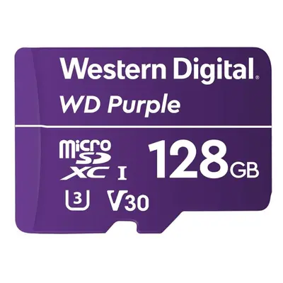 Paměťová karta WD SDXC 128GB Purple QD101