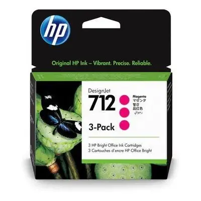 Cartridge HP 3ED78A č. 712 purpurová multipack