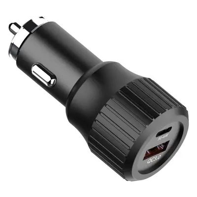 Nabíječka do auta ChoeTech USB-C PD 45W + USB 18W (total 63W) Car Charger