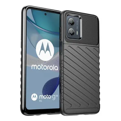 Kryt na mobil MG Thunder kryt na Motorola Moto G53, černý