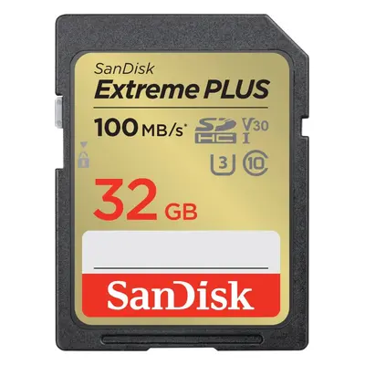 Paměťová karta SanDisk SDHC 32GB Extreme PLUS + Rescue PRO Deluxe