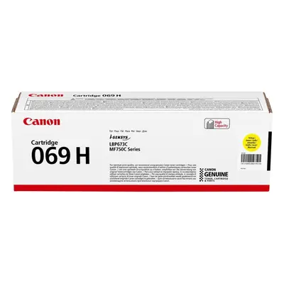 Toner Canon Cartridge 069H žlutý