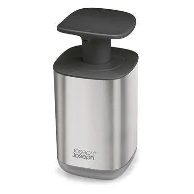 JOSEPH JOSEPH Dávkovač mýdla Presto Steel 85164, 250ml, nerez/černý