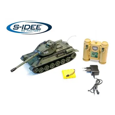 RC tank Bojující tank T34 2,4 GHz s infra dělem, bojující 1:28