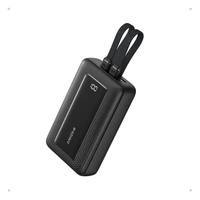 Powerbanka Anker Power Bank 20000mAh 30W USB-C+L Cable Black