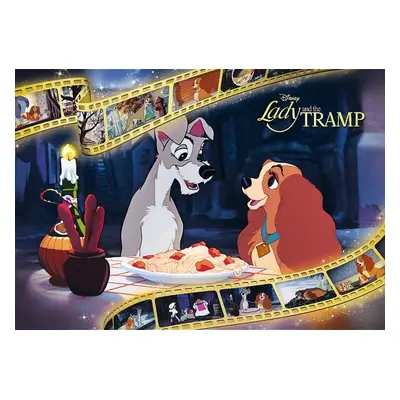 TREFL Premium Plus Iconic Moments: Lady a Tramp 1000 dílků