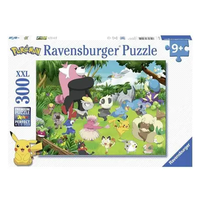 Puzzle Ravensburger puzzle 132454 Rozdovádění Pokémoni 300 dílků