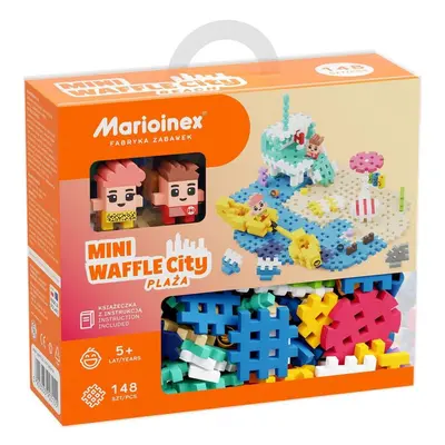 Stavebnice Mini Waffle City Pláž 148 ks