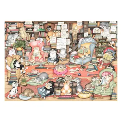 Puzzle Ravensburger 167654 Bláznivé kočky, knižní klub 1000 dílků