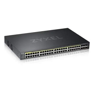 ZYXEL GS2220-50HP,48port Gb L2 Switch,1 GbE Uplink, PoE