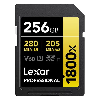 Paměťová karta Lexar SDXC Pro 1800x 256GB