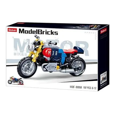 Stavebnice Sluban Model Bricks M38-B0958 Motorka Café racer