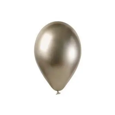 Balonky Balónky chromované 50 ks prosecco lesklé - 33 cm