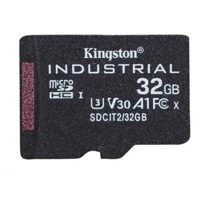 Kingston Industrial/micro SDHC/32GB/100MBps/UHS-I U3 / Class 10