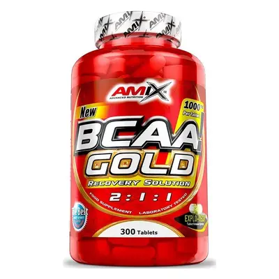 Aminokyseliny Amix Nutrition BCAA gold, 300 kapslí