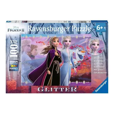 RAVENSBURGER Třpytivé puzzle Ledové království 2 XXL 100 dílků