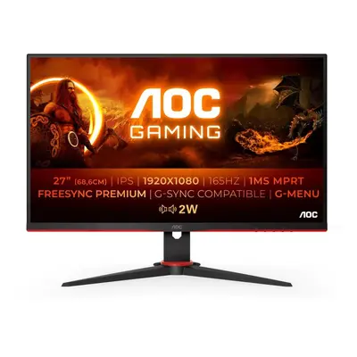 Monitor 27" AOC 27G2SPAE/BK