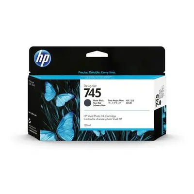 HP originální ink F9J99A, HP 745, matte black, 130ml, HP DesignJet HD Pro MFP, DesignJet Z2600, 