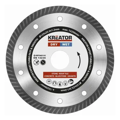 Diamantový kotouč Kreator KRT085101, 125mm