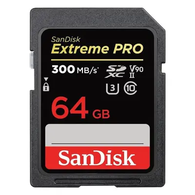 Paměťová karta SanDisk SDXC 64GB Extreme PRO UHS-II